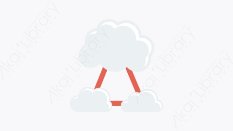 图片素材-132-云计算-25cloud-computing扁平卡通网络云计算图标元素
