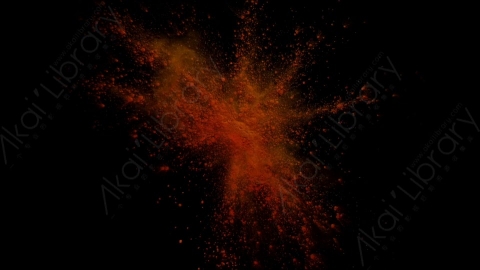 视频素材-爆炸粉尘色粉4K_UHD_OVERHEAD_2