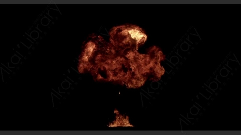 视频素材-4k-Combust10-Explode-prores爆炸火焰