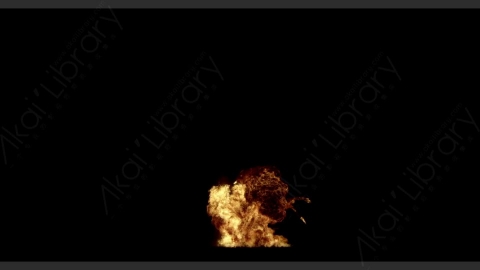 视频素材-4k-Combust23-Explode-prores-slomo爆炸火焰
