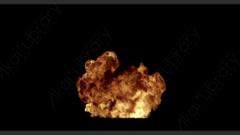 视频素材-4k-Combust25-Explode-prores-slomo爆炸火焰