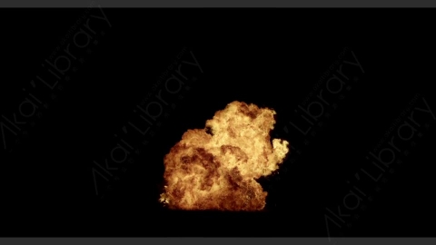 视频素材-4k-Combust26-Explode-prores-slomo爆炸火焰