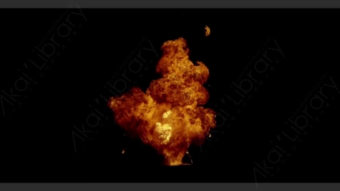 视频素材-4k-Combust32-Explode-prores-slomo爆炸火焰