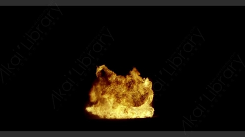 视频素材-4k-Combust36-Explode-prores-slomo爆炸火焰