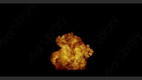 视频素材-4k-Combust37-Explode-prores-slomo爆炸火焰