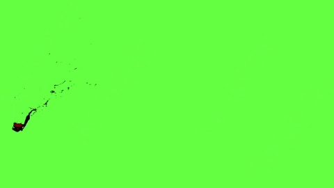 视频素材-血液喷出Blood_HitSide_Medium_60fps_22