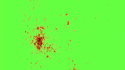视频素材-血液洒落Blood_Splat_120fps_26