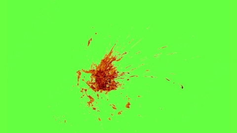 视频素材-血液洒落Blood_Splat_120fps_27