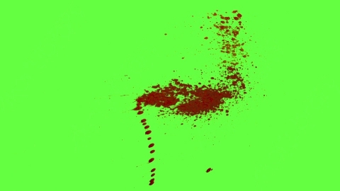 视频素材-血液洒落Blood_Splat_60fps_16