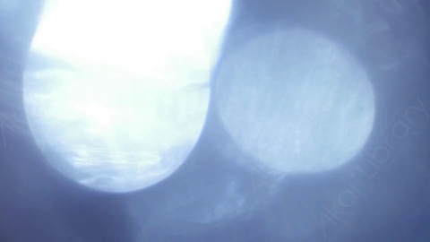 视频素材-耀斑Blue_Orb_Transition_1