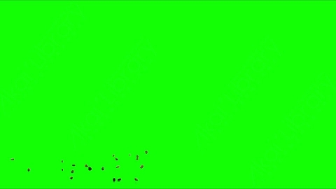 视频素材-石块碎石落地Debris_Rocks_Side_01