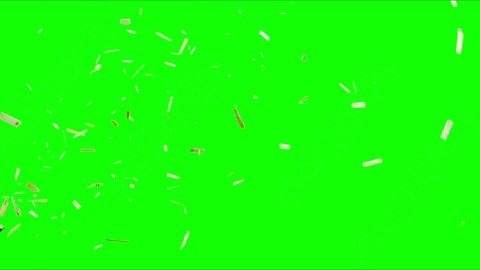 视频素材-木头木板破碎落地Debris_Wood_Side_04