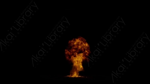 视频素材-爆炸火焰Explosion_Air_60fps_01