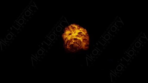 视频素材-爆炸火焰Explosion_Air_Sparks_120fps_02