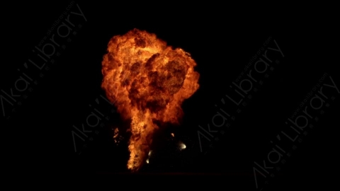 视频素材-爆炸火焰Explosion_Air_Sparks_60fps_04