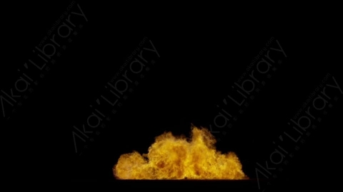视频素材-爆炸火焰Explosion_Ground_60fps_03