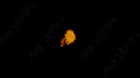 视频素材-爆炸喷射火焰Fire_Window_Burst_60fps_12