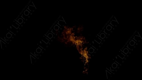 视频素材-窗户窗口燃烧火焰Fire_Window_Corner_Top_Right_120fps_06
