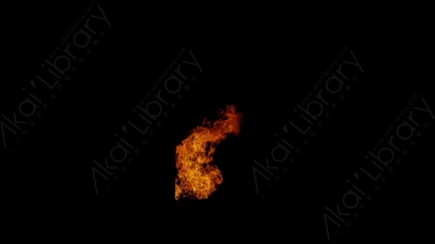 视频素材-窗户窗口燃烧火焰Fire_Window_ThreeQuarter_60fps_15
