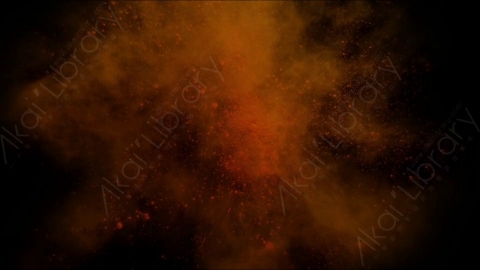 视频素材-爆炸粉尘色粉HD_OVERHEAD_3