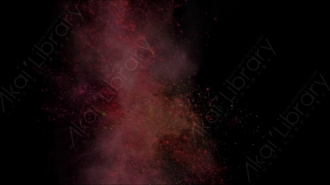 视频素材-爆炸粉尘色粉HD_OVERHEAD_7