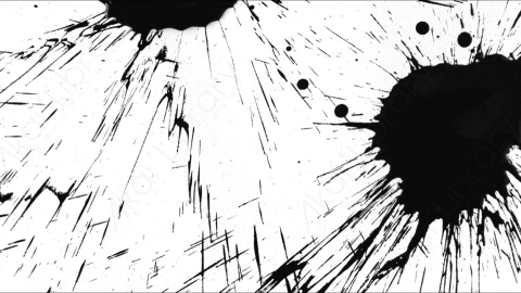 视频素材-Ink_Splat_24水墨洒落
