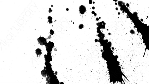 视频素材-Ink_Splat_2水墨洒落