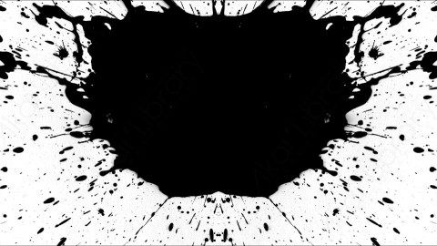 视频素材-Ink_Splat_Mirrored_2水墨洒落