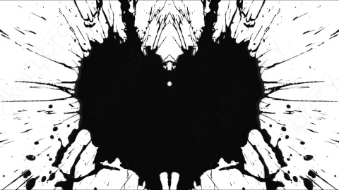 视频素材-Ink_Splat_Mirrored_3水墨洒落