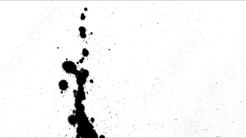 视频素材-Ink_splat_1水墨洒落