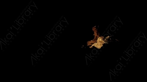 视频素材-Rampant_4K_Fire_018喷射火焰燃烧