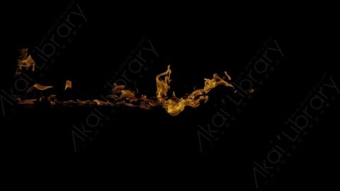 视频素材-Rampant_4K_Fire_040喷射火焰燃烧