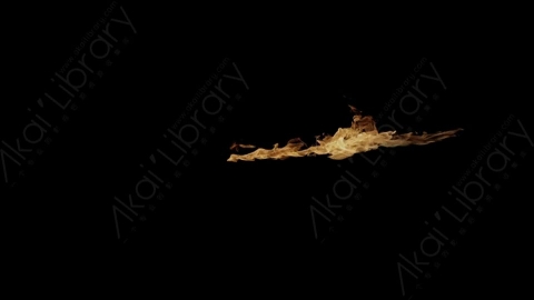 视频素材-Rampant_4K_Fire_058喷射火焰燃烧