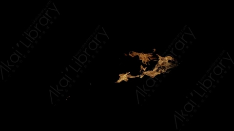 视频素材-Rampant_4K_Fire_107喷射火焰燃烧