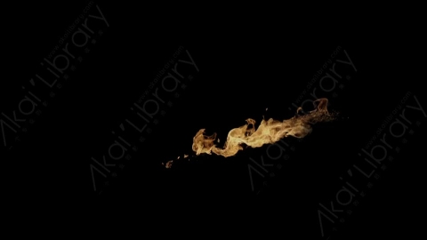 视频素材-Rampant_4K_Fire_172喷射火焰燃烧