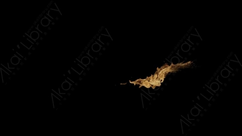 视频素材-Rampant_4K_Fire_180喷射火焰燃烧