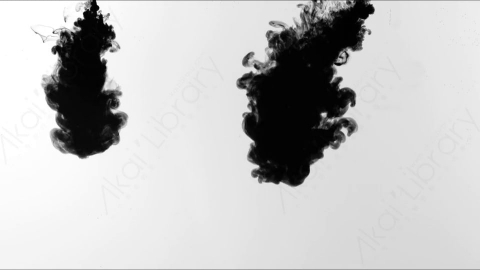 视频素材-水墨墨水Two_Ink_Drops_1