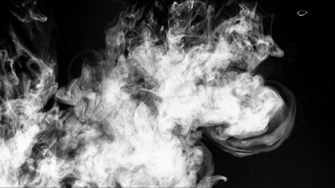 视频素材-水墨墨水Two_Ink_Drops_White_On_Black_2