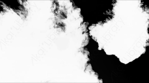 视频素材-水墨墨水Two_Ink_Drops_White_On_Black_5