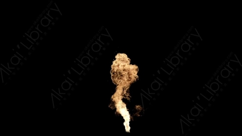 视频素材-爆炸火焰fireball_explosion_10