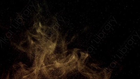 视频素材-粒子颗粒Particles_Gold_06
