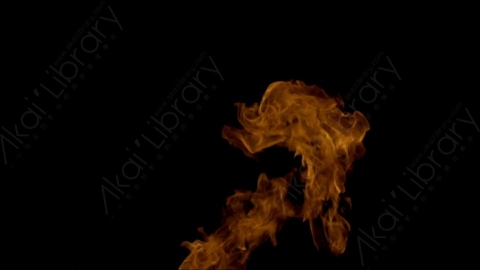 视频素材-motionVFX_fire_blow_from_bottom_06喷射火焰