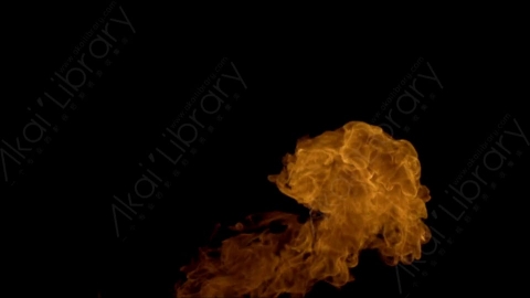 视频素材-motionVFX_fire_blow_from_bottom_11喷射火焰