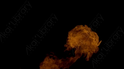 视频素材-motionVFX_fire_blow_from_bottom_12喷射火焰