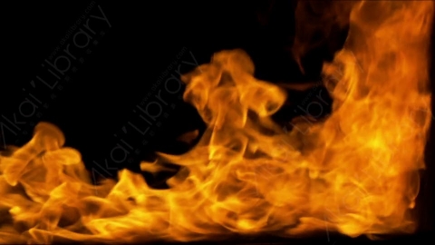 视频素材-motionVFX_fire_blow_from_left_05喷射火焰