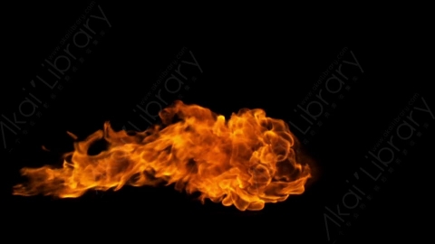 视频素材-motionVFX_fire_blow_from_left_08喷射火焰