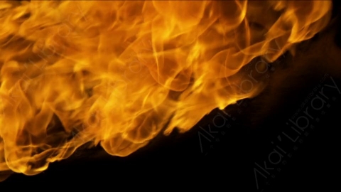 视频素材-motionVFX_fire_blow_from_left_19喷射火焰
