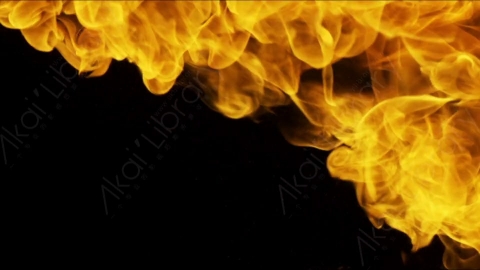 视频素材-motionVFX_fire_blow_from_right_10喷射火焰