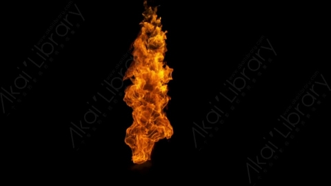 视频素材-motionVFX_fire_blow_from_up_01喷射火焰