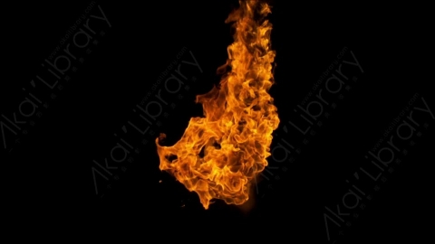 视频素材-motionVFX_fire_blow_from_up_02喷射火焰